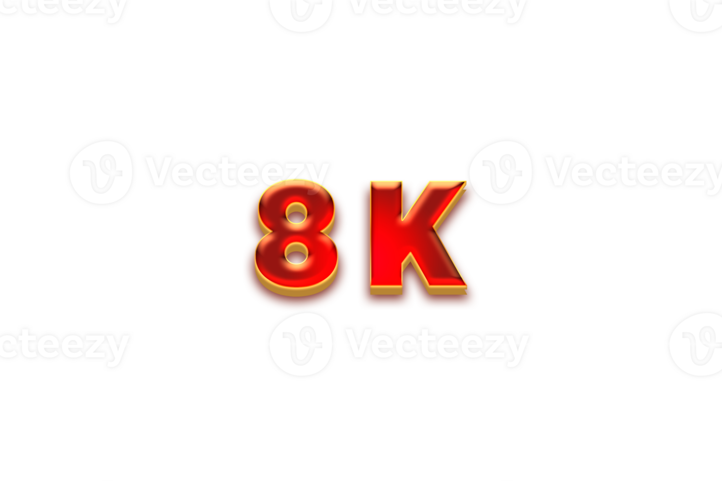 8 k subscribers celebration greeting Number with fruity design png