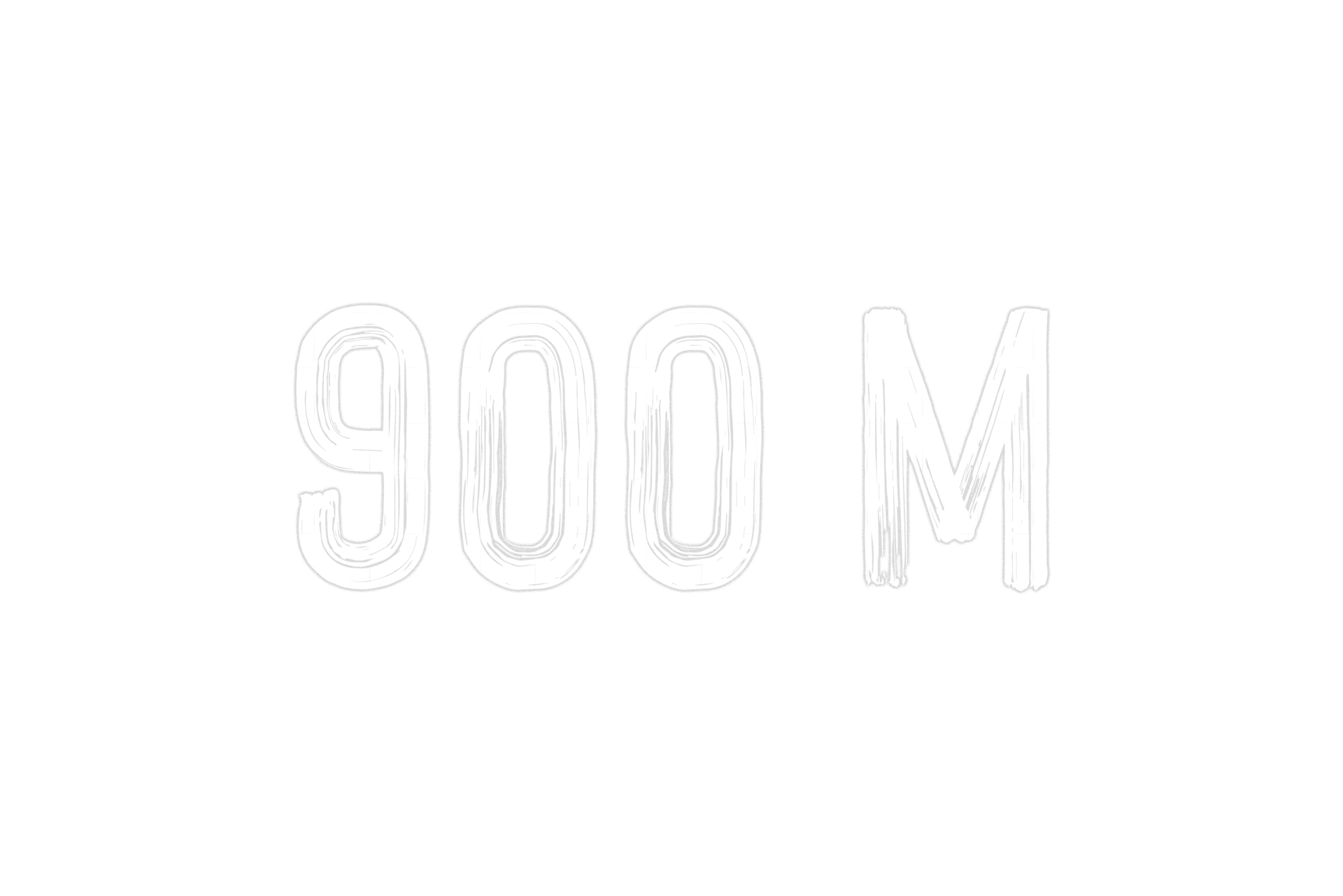 900-million-subscribers-celebration-greeting-number-with-chalk-design
