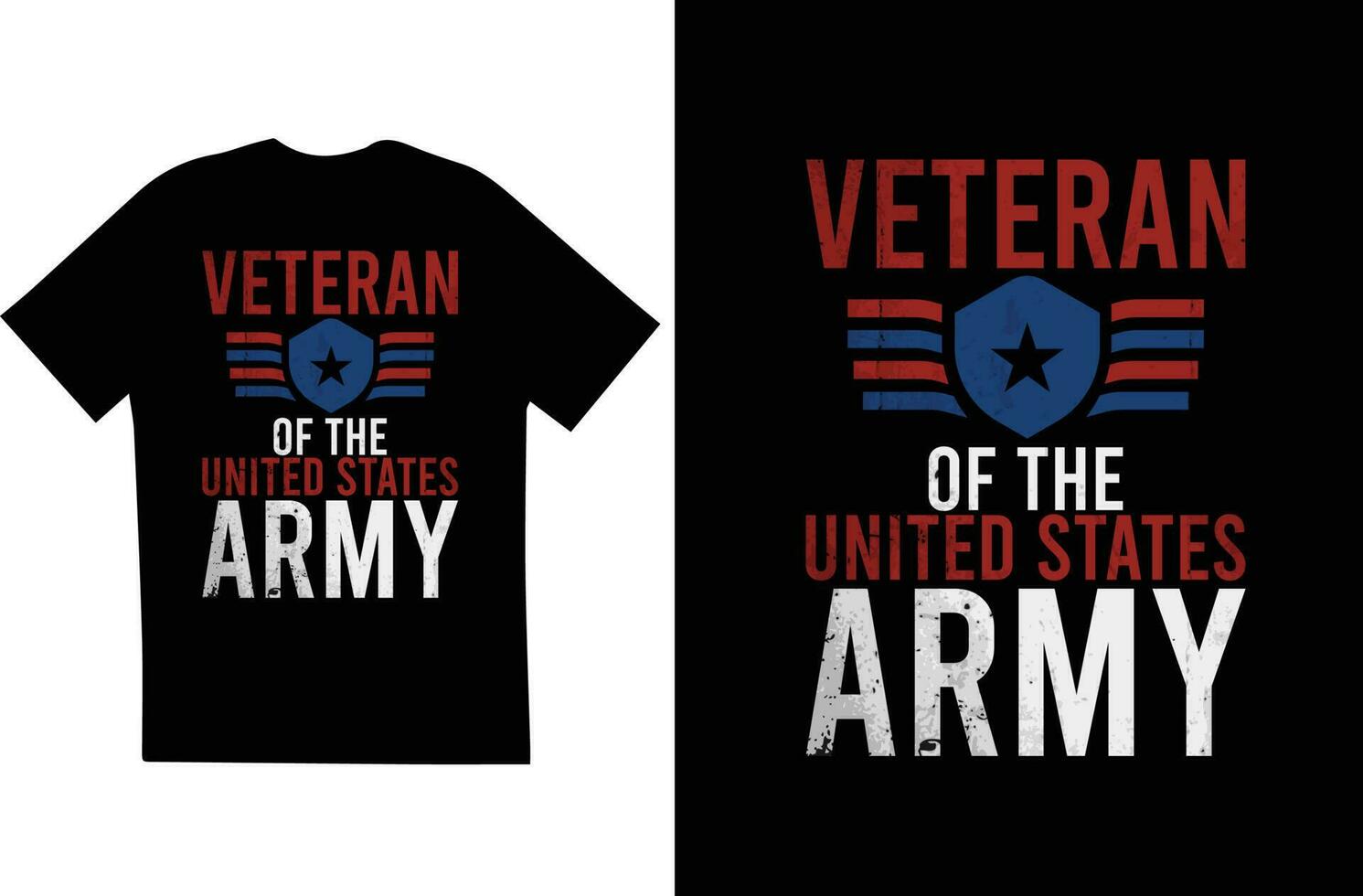 Ejército camiseta diseño vector archivo