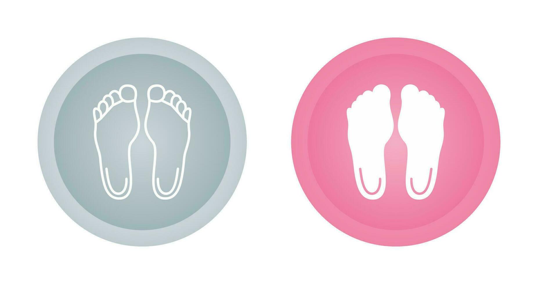 Feet Vector Icon