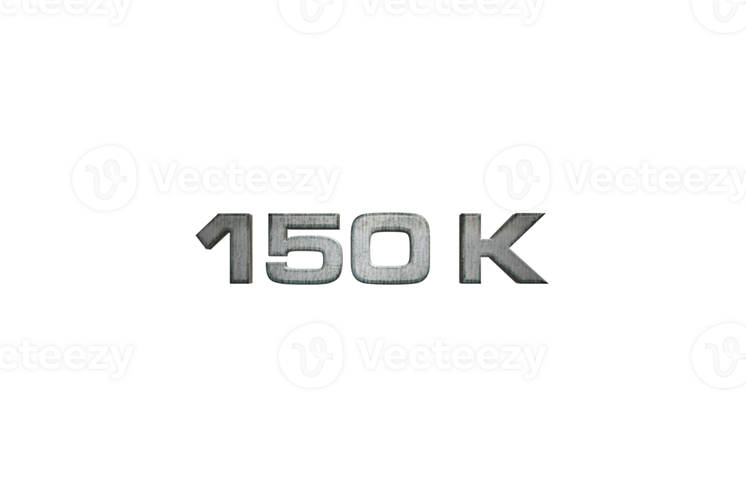150 k subscribers celebration greeting Number with star wars design png