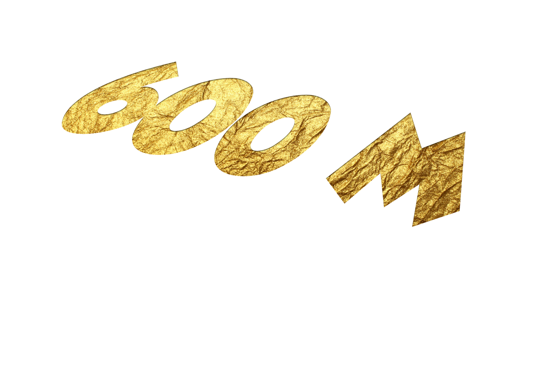 600 Million Subscribers Celebration Greeting Number With Golden Paper 600-million-subscribers-celebration-greeting-number-with-golden-paper