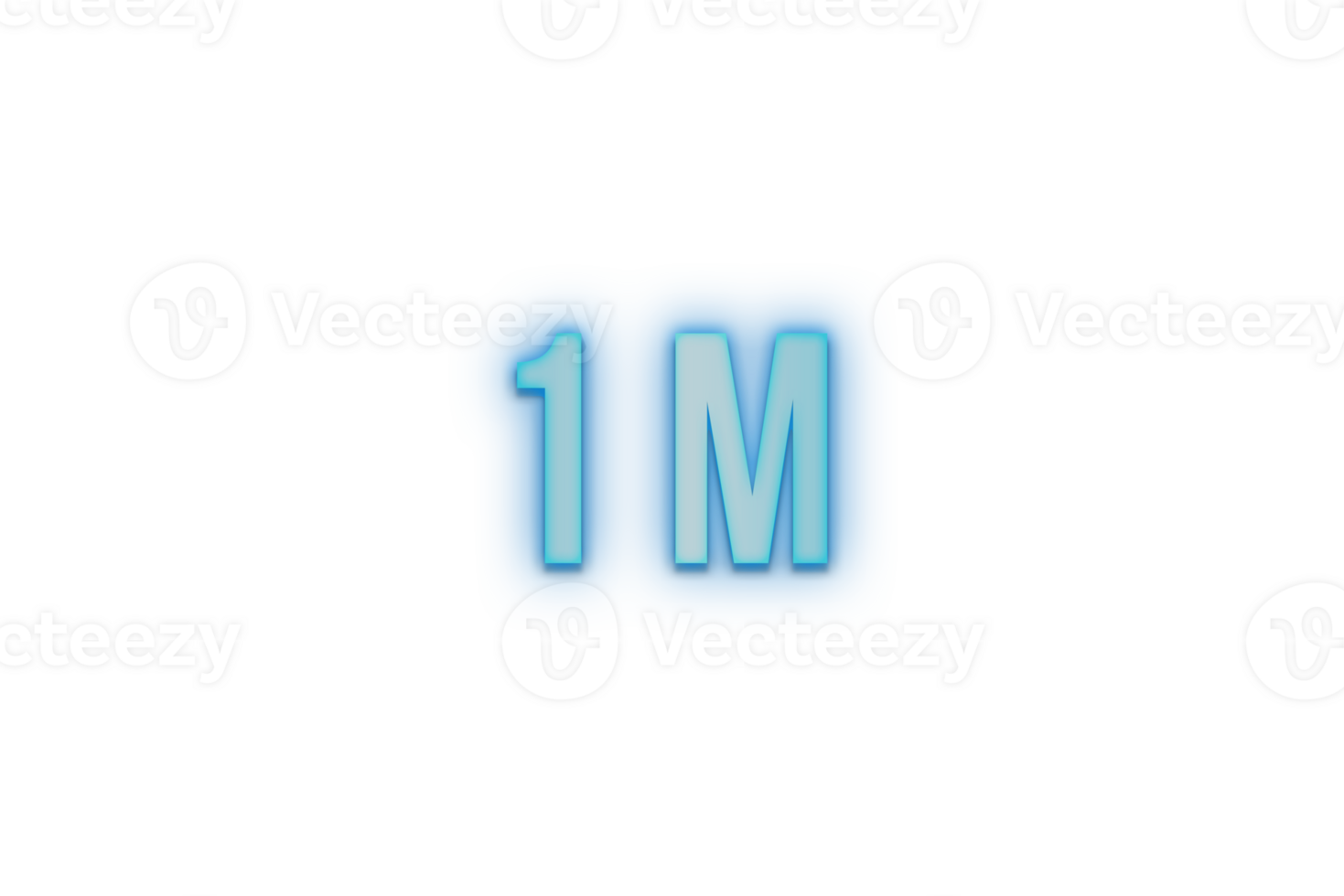 1 million subscribers celebration greeting Number with chalk design png