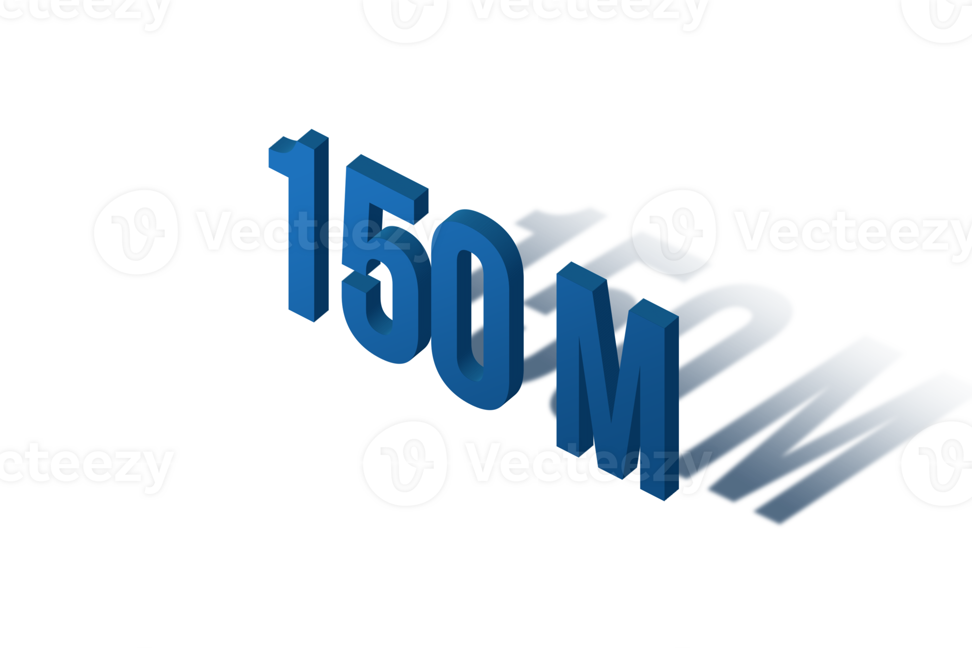 150 Million Subscribers Celebration Greeting Number With Isomatric 150-million-subscribers-celebration-greeting-number-with-isomatric