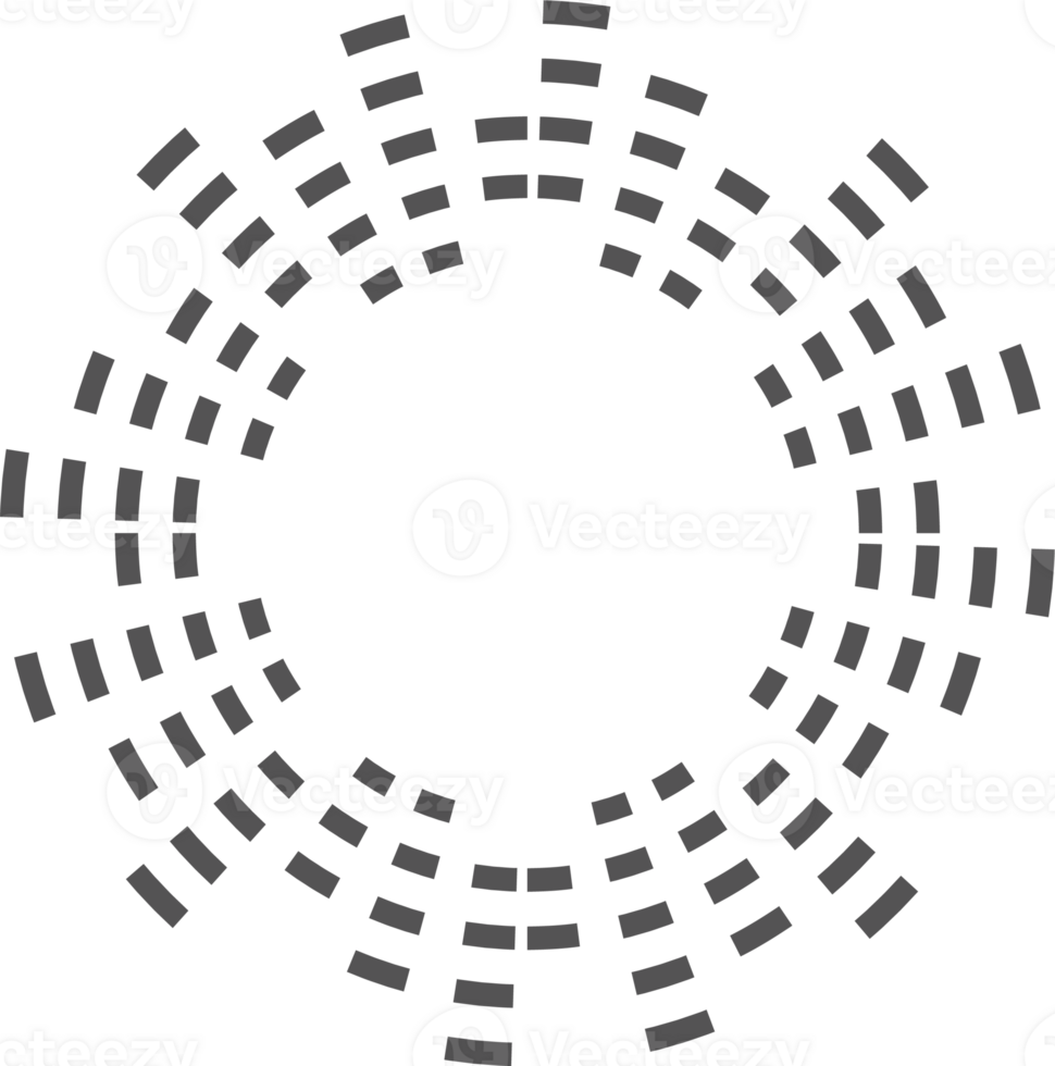 Circle sound wave. Circular music audio round. Radial graphic of voice. Abstract equalizer. Symbol of waveform burst rays png