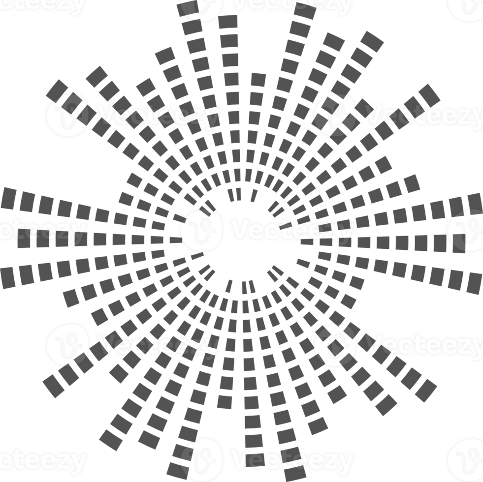 Circle sound wave. Circular music audio round. Radial graphic of voice. Abstract equalizer. Symbol of waveform burst rays png