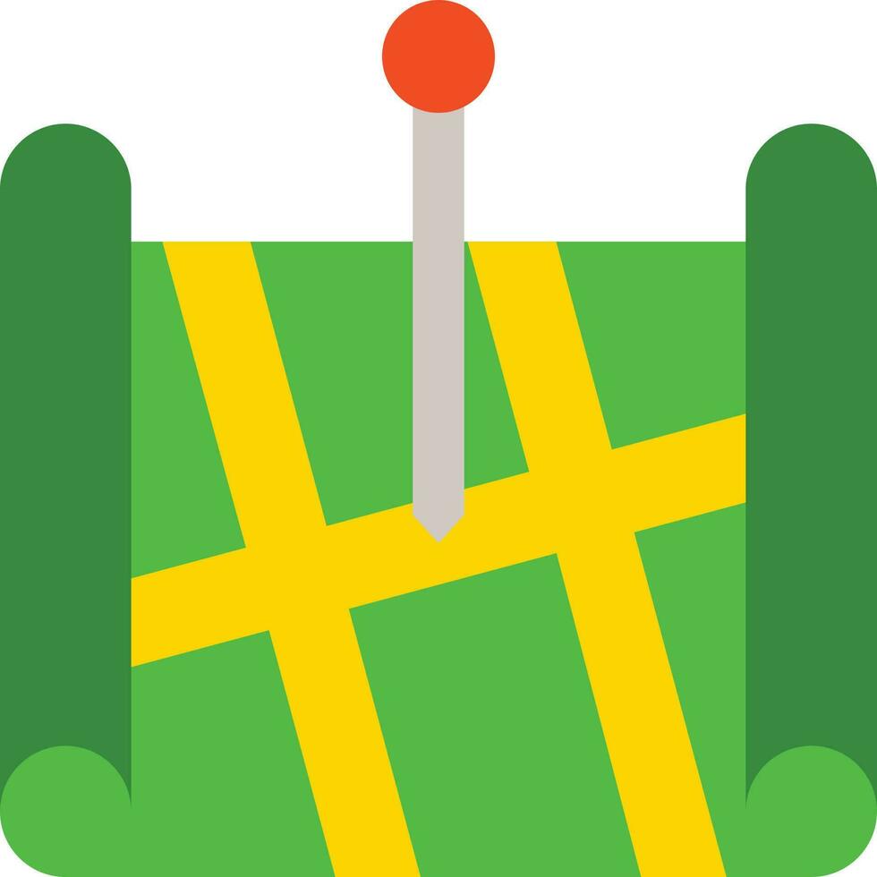 Pinned Location Flat Icon 23660836 Vector Art at Vecteezy