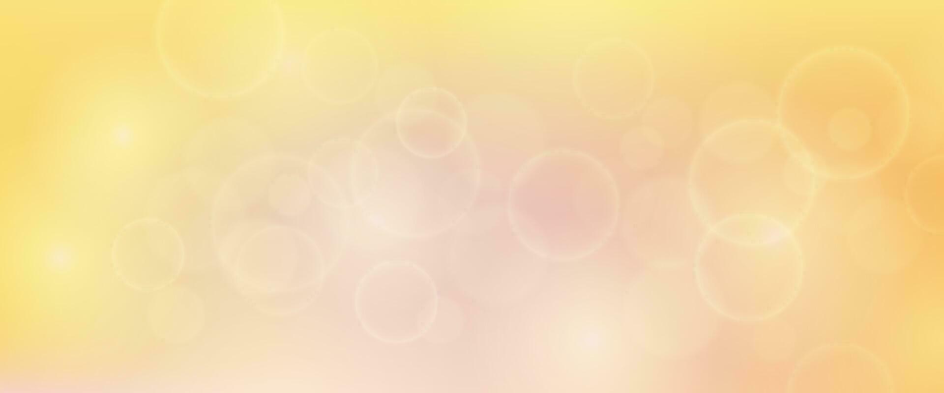 Abstract background with blur bokeh light effect. Modern colorful circular blur light backdrop. Vector illustration