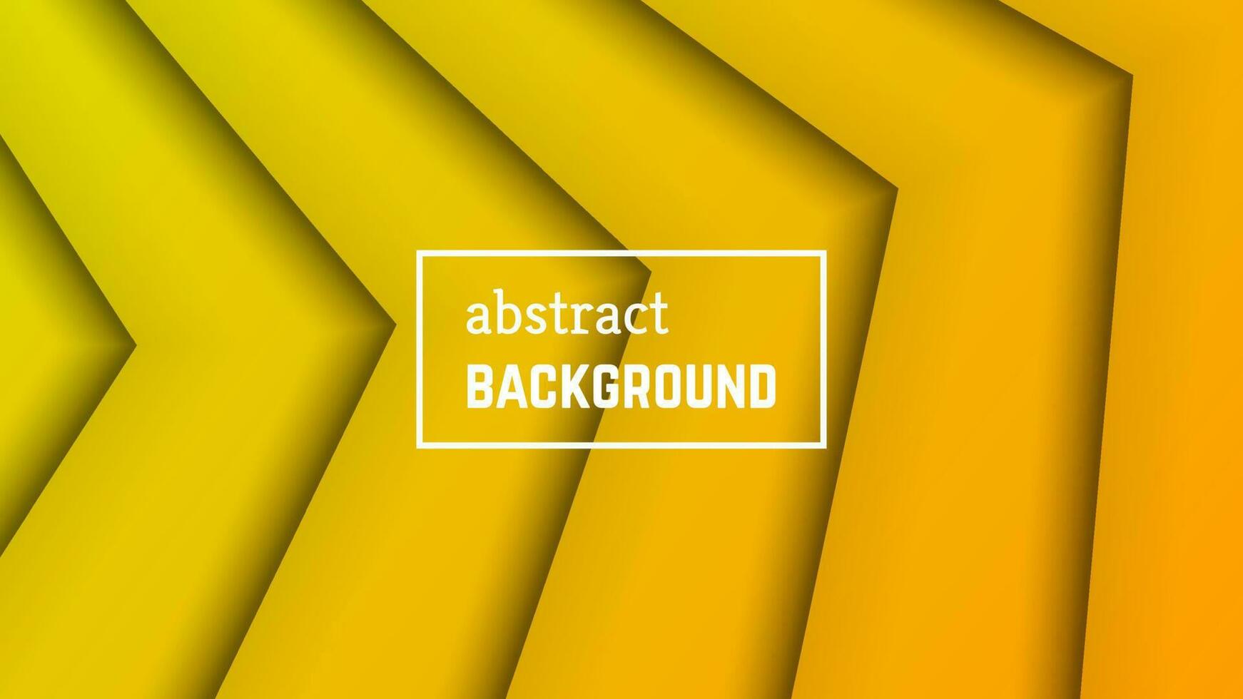 Abstract minimal line geometric background. Yellow line layer shape for banner, templates, cards. Vector illustration.