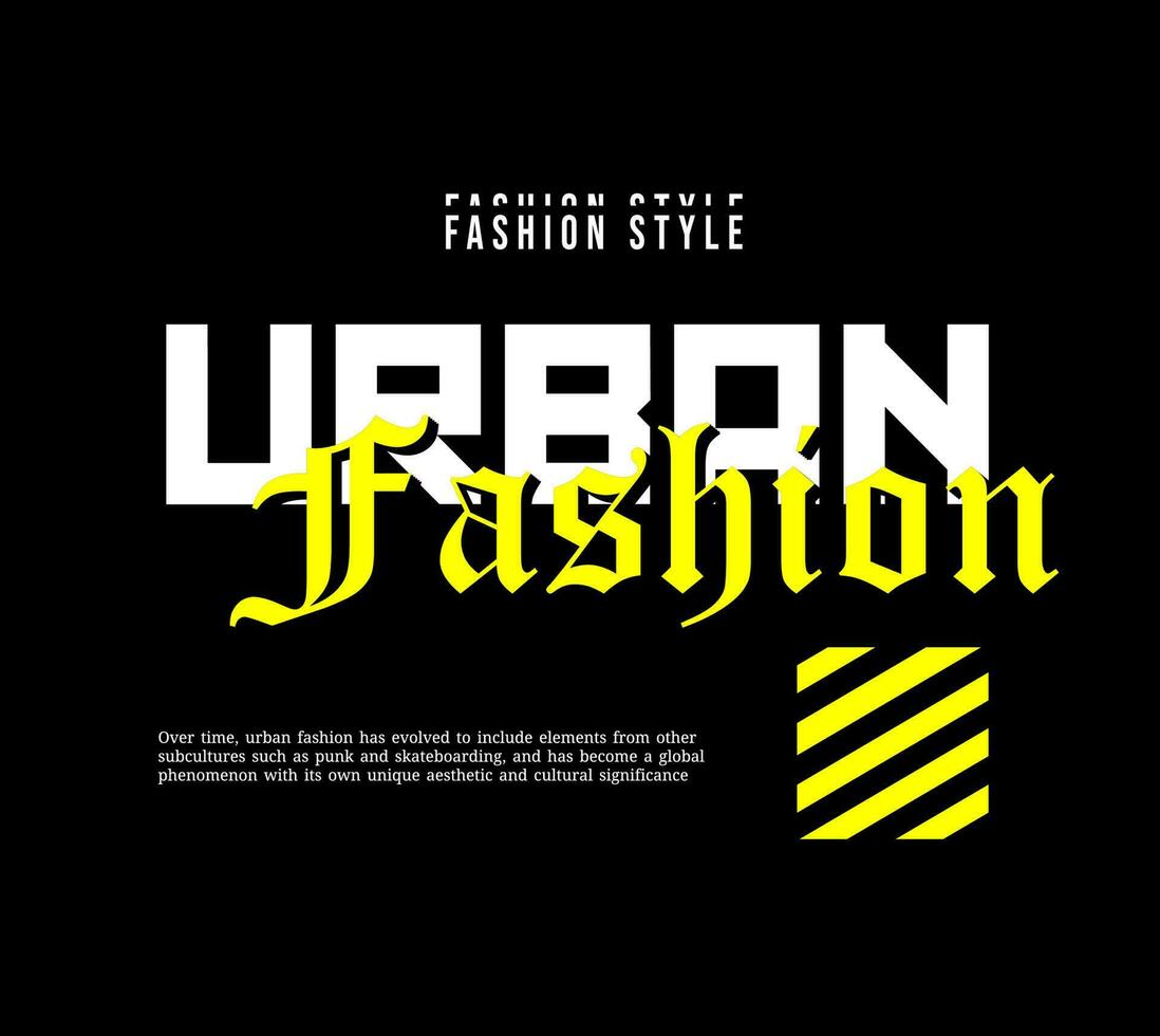 urbano estilo diseño, ropa de calle y tipografía. para pantalla impresión diseños para camisetas, chaquetas y suéteres vector