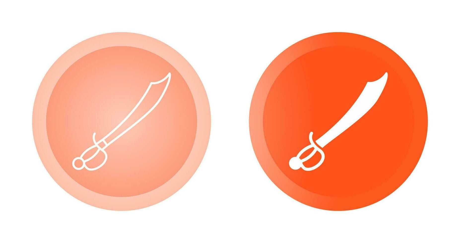 Pirate Sword Vector Icon