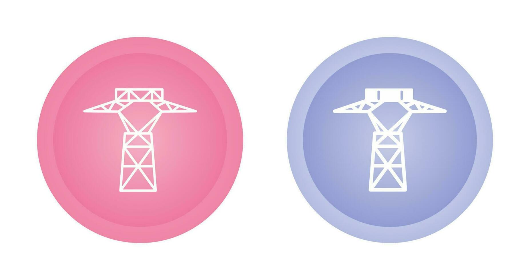 Power Line Vector Icon