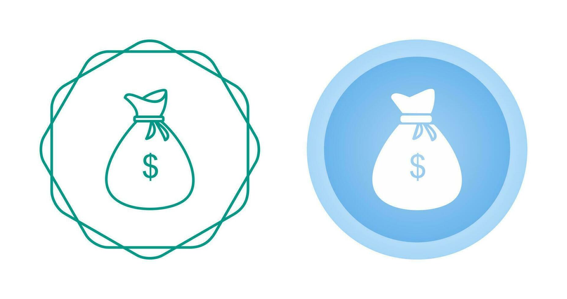 Money Bag Vector Icon