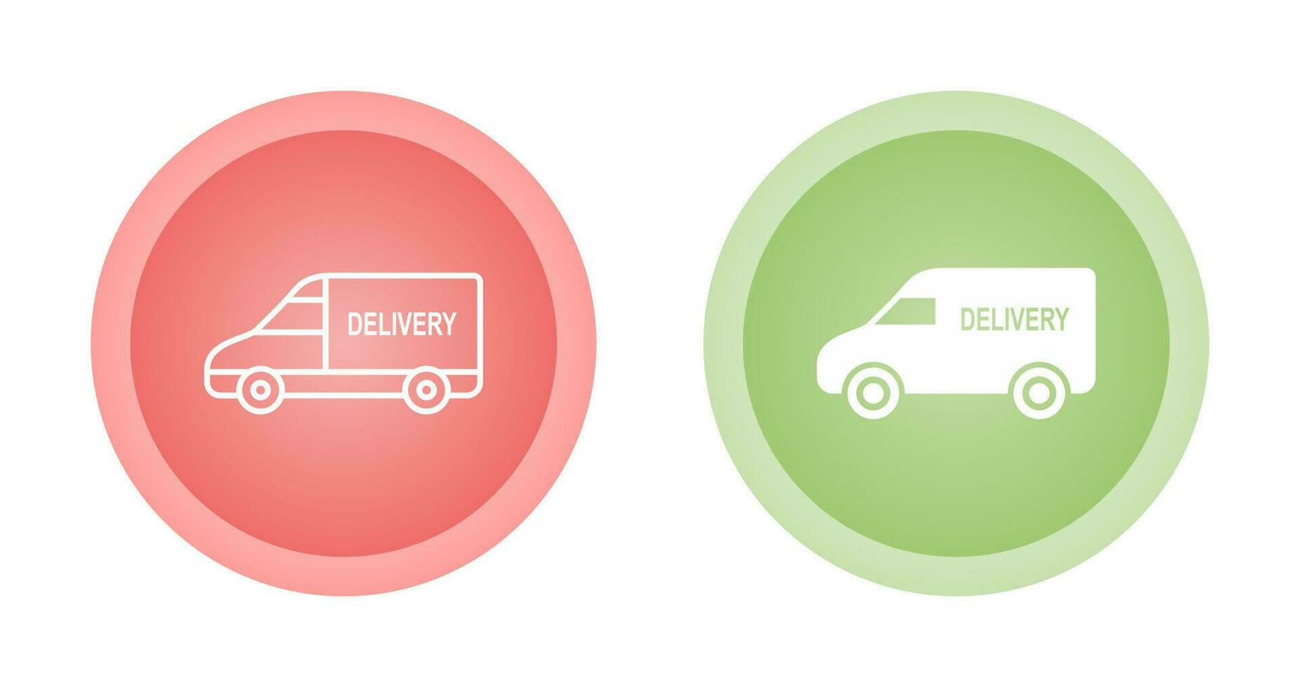 Delivery Car Vector Icon