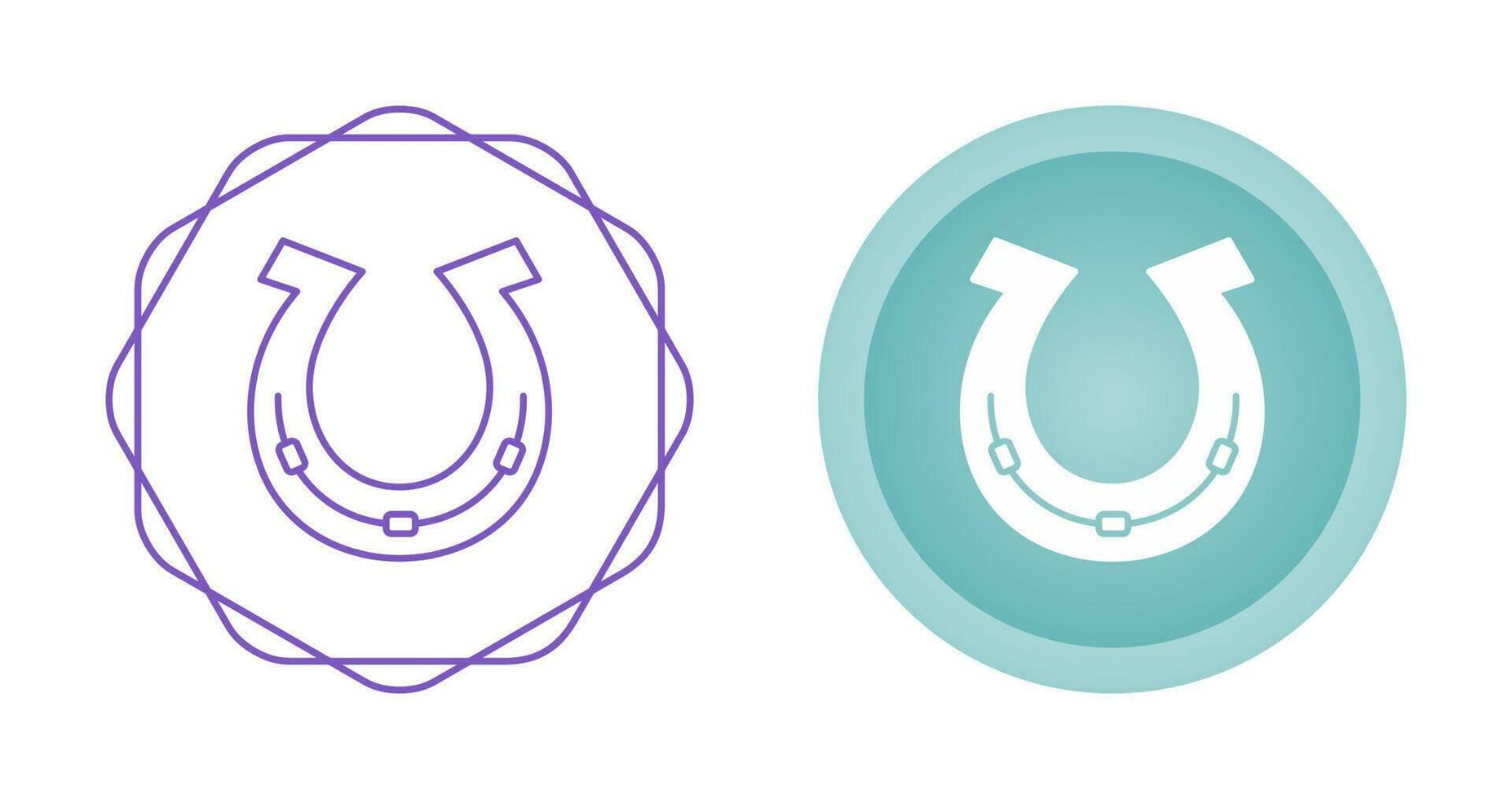 Horse Shoe Vector Icon