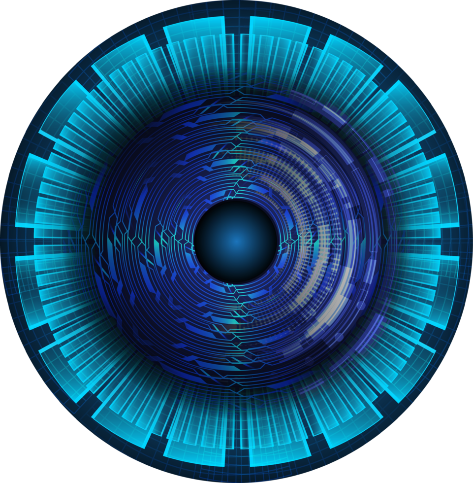 Modern Technology Eye Crop-out png