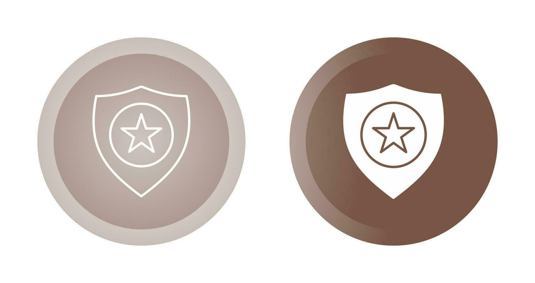 Police Badge Vector Icon