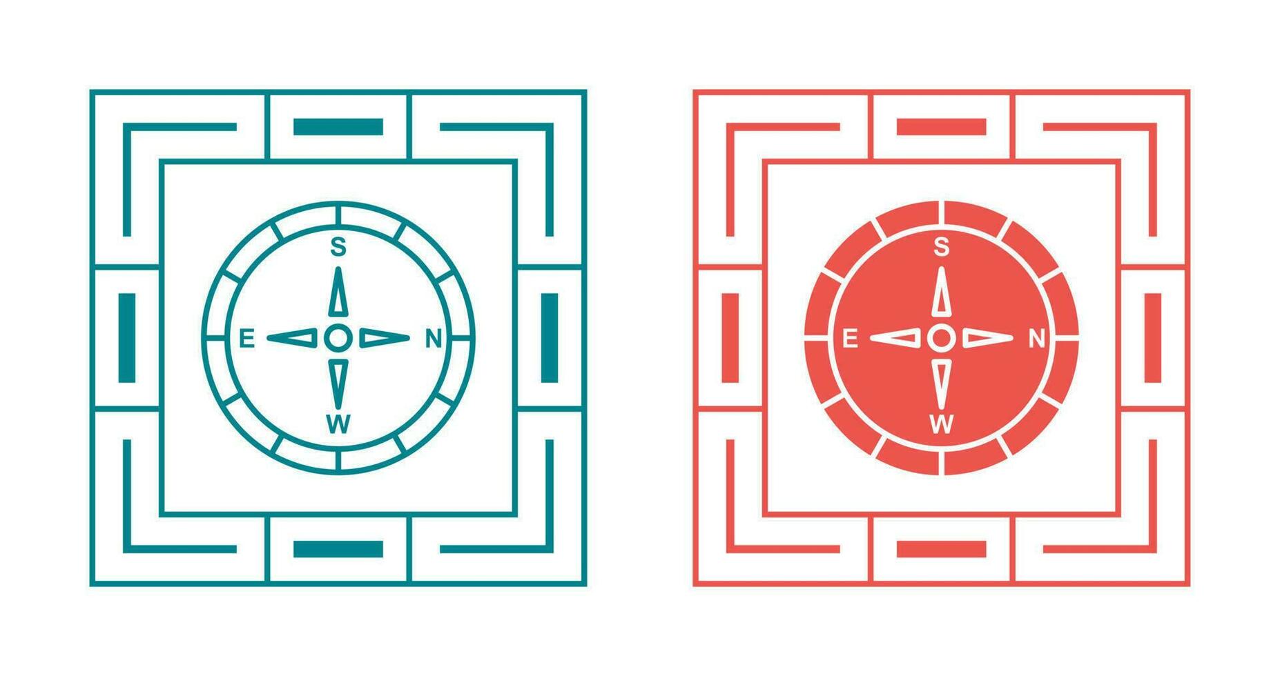 Compass Vector Icon