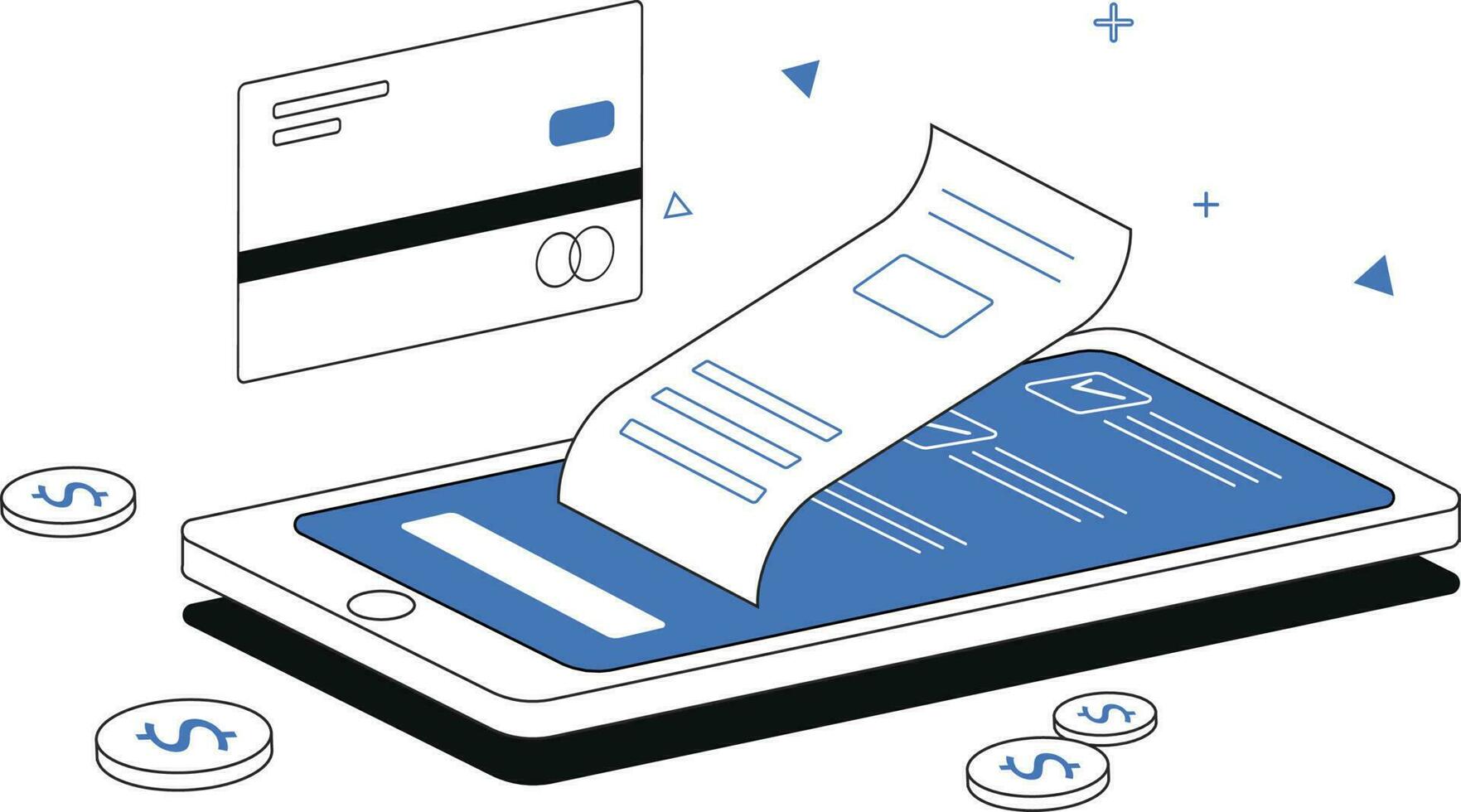 Payment Flat Illustration vector