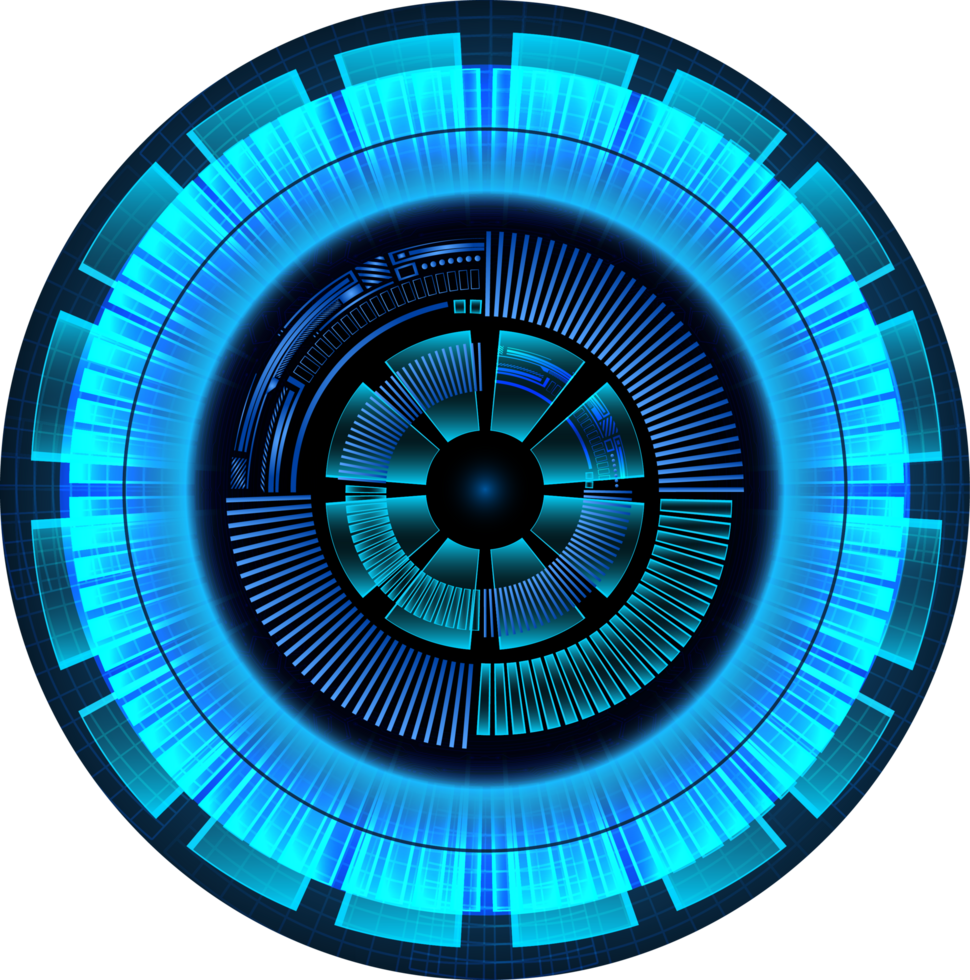 Modern Technology Eye Crop-out png