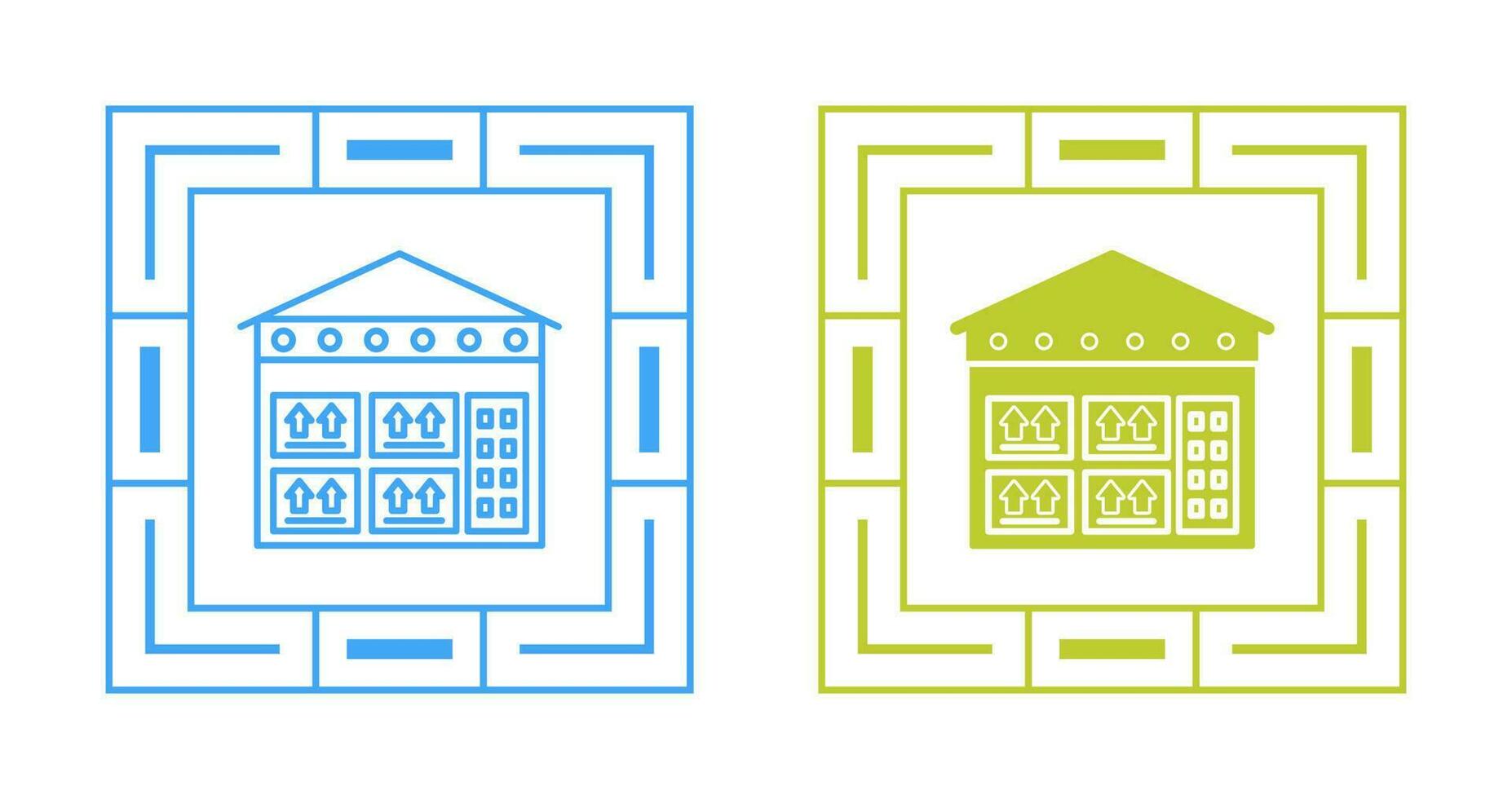 Storage Unit Vector Icon