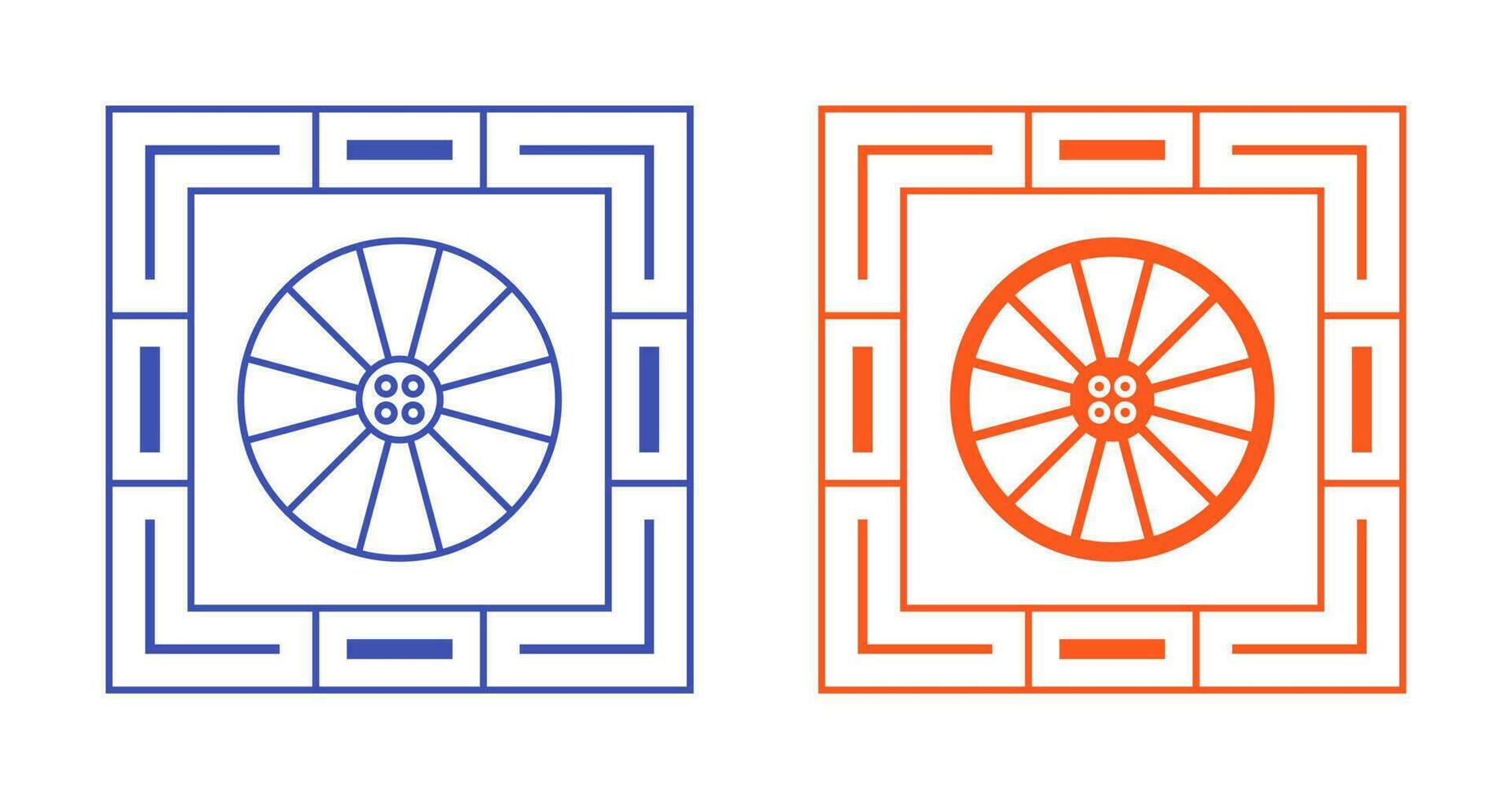 Wheel Vector Icon