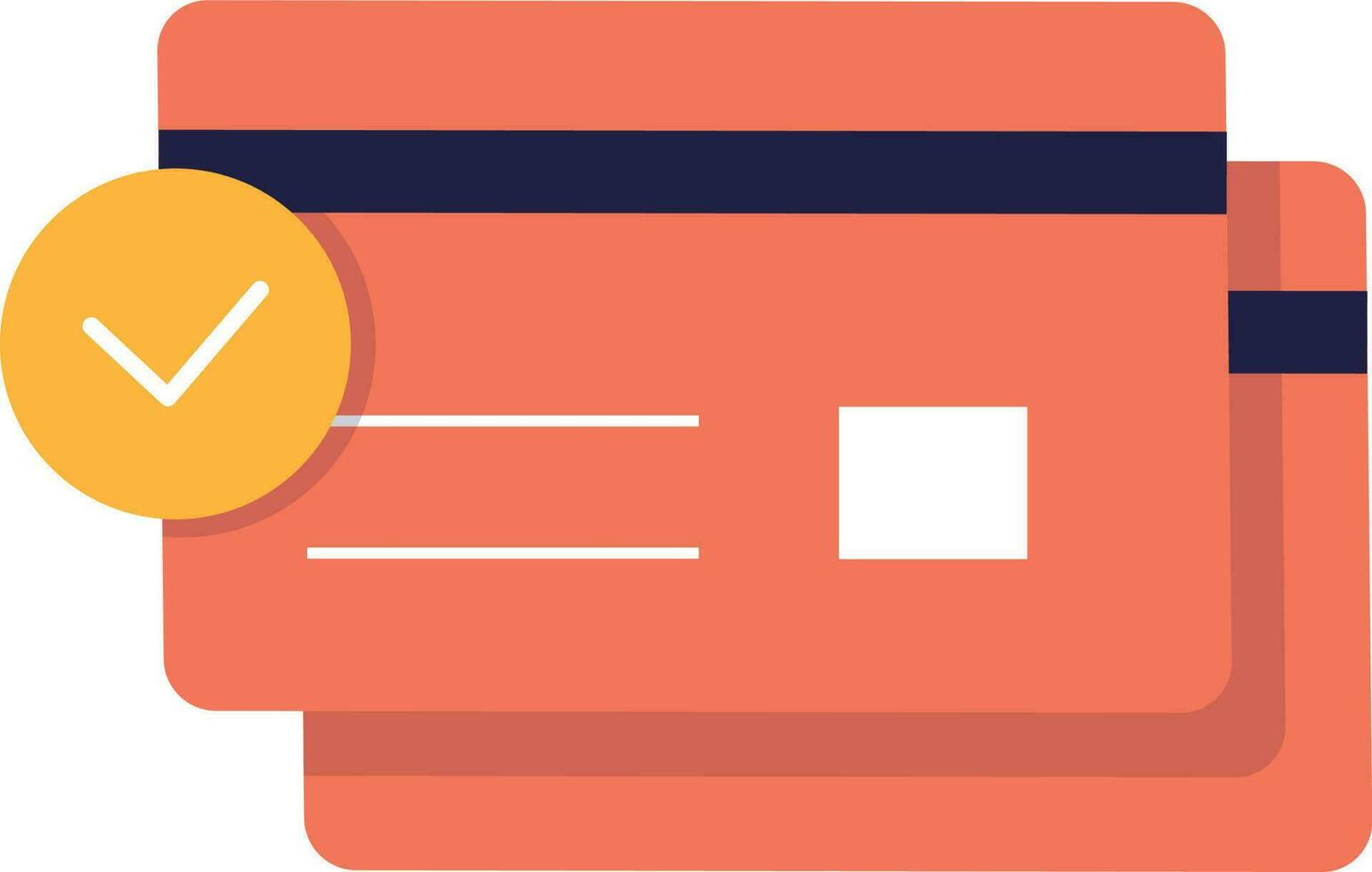 Credit card illustration vector