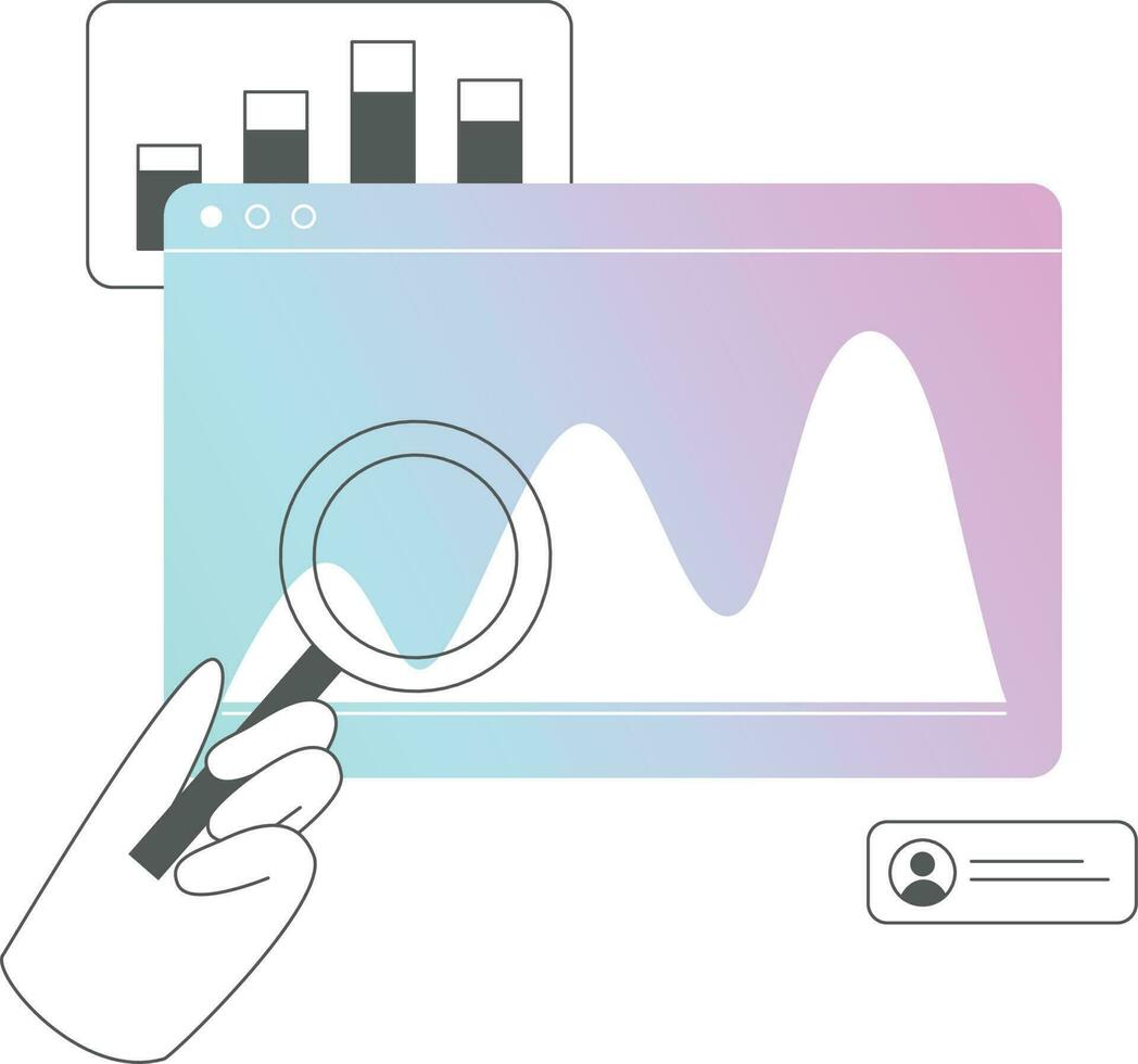 Research Project Chart vector