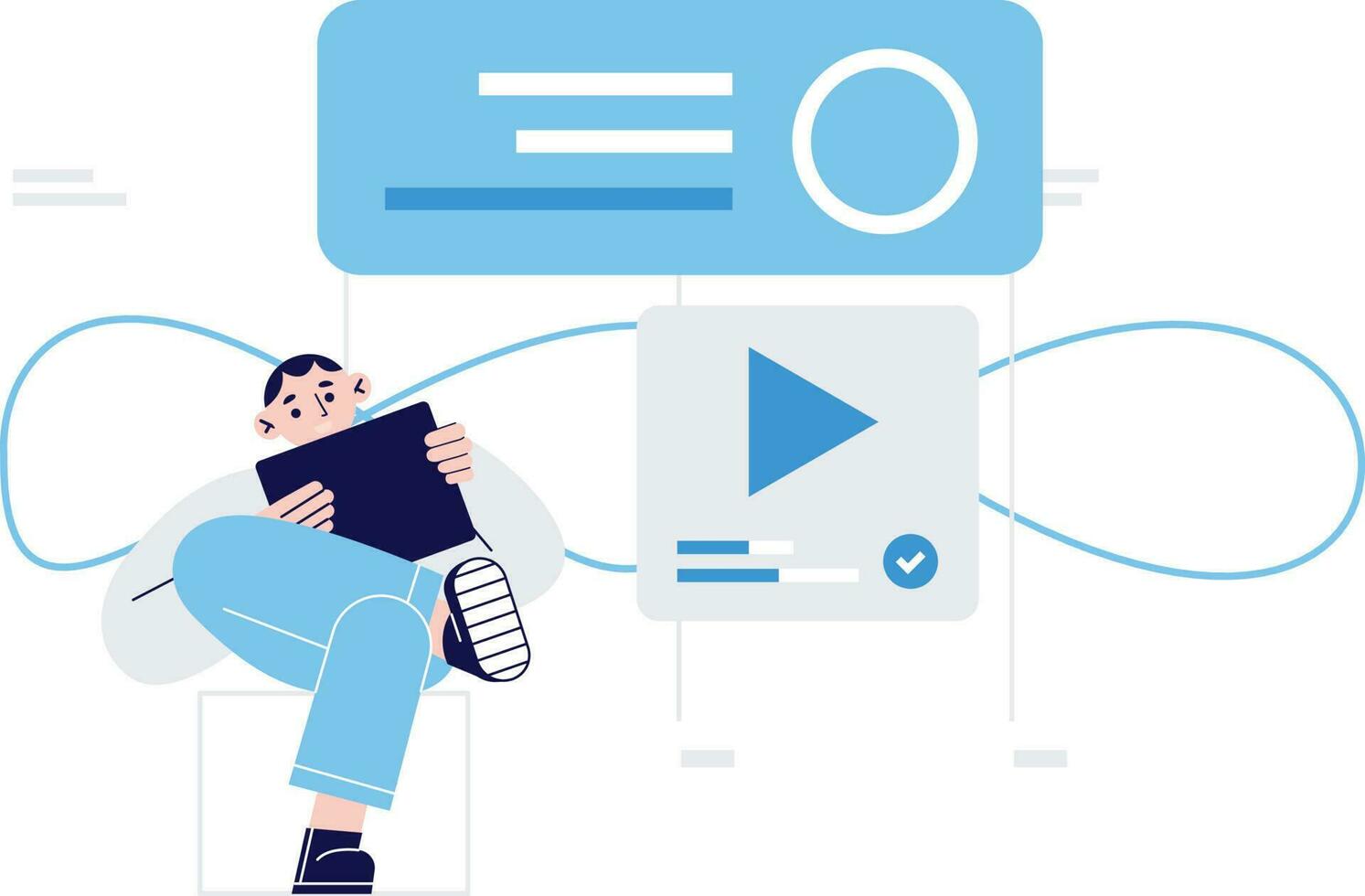 Free Data Illustration vector