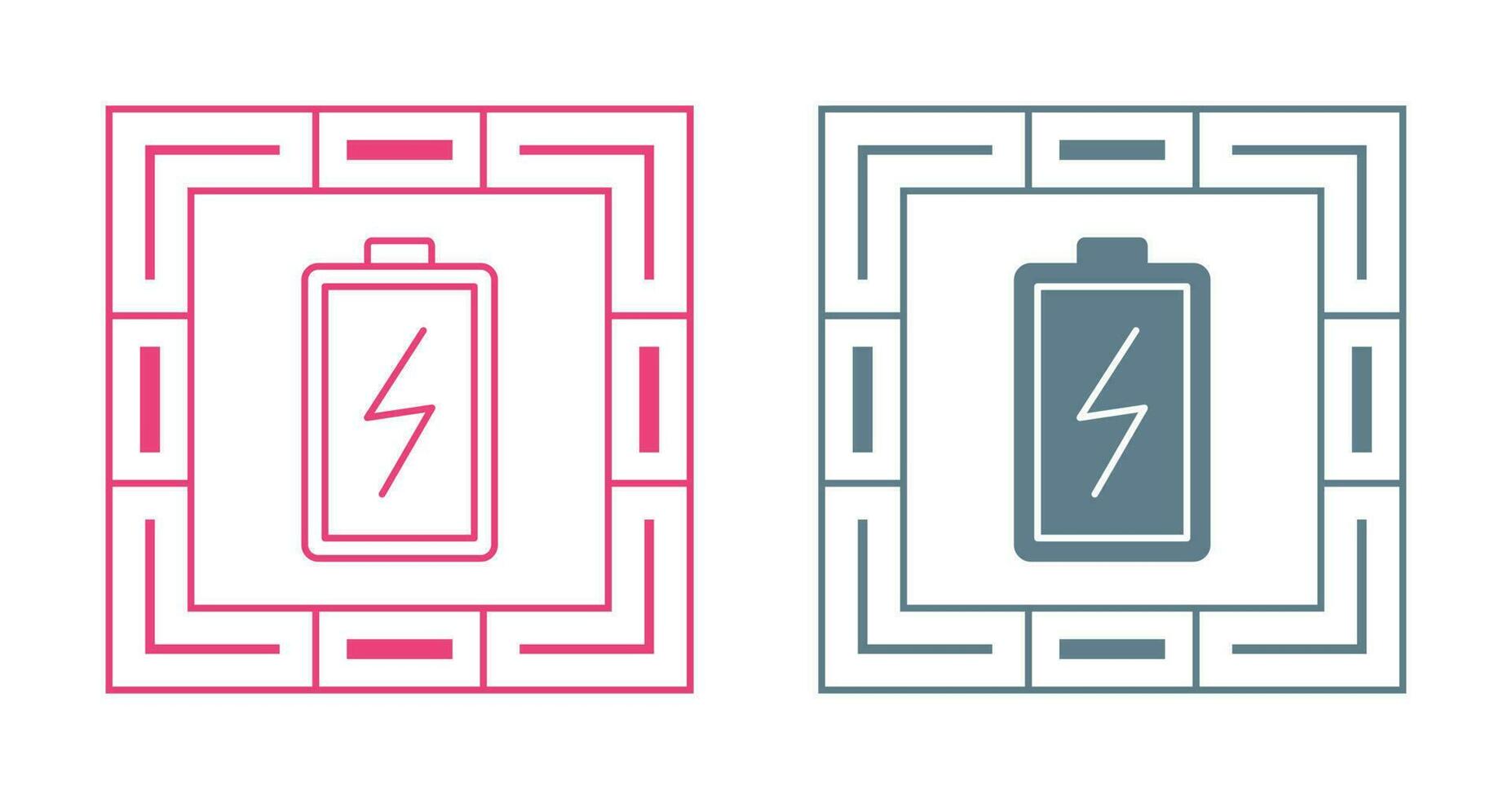 Charging Battery Vector Icon
