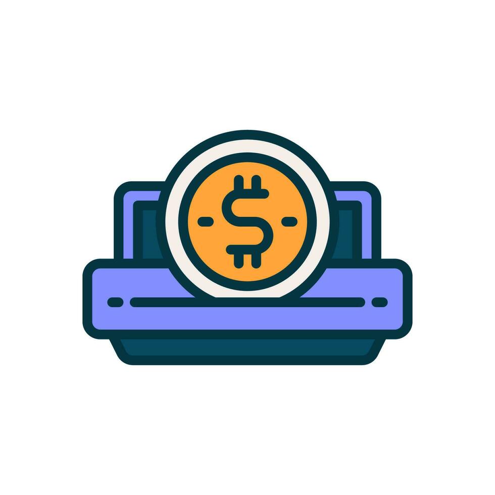 slot machine icon for your website, mobile, presentation, and logo design. vector