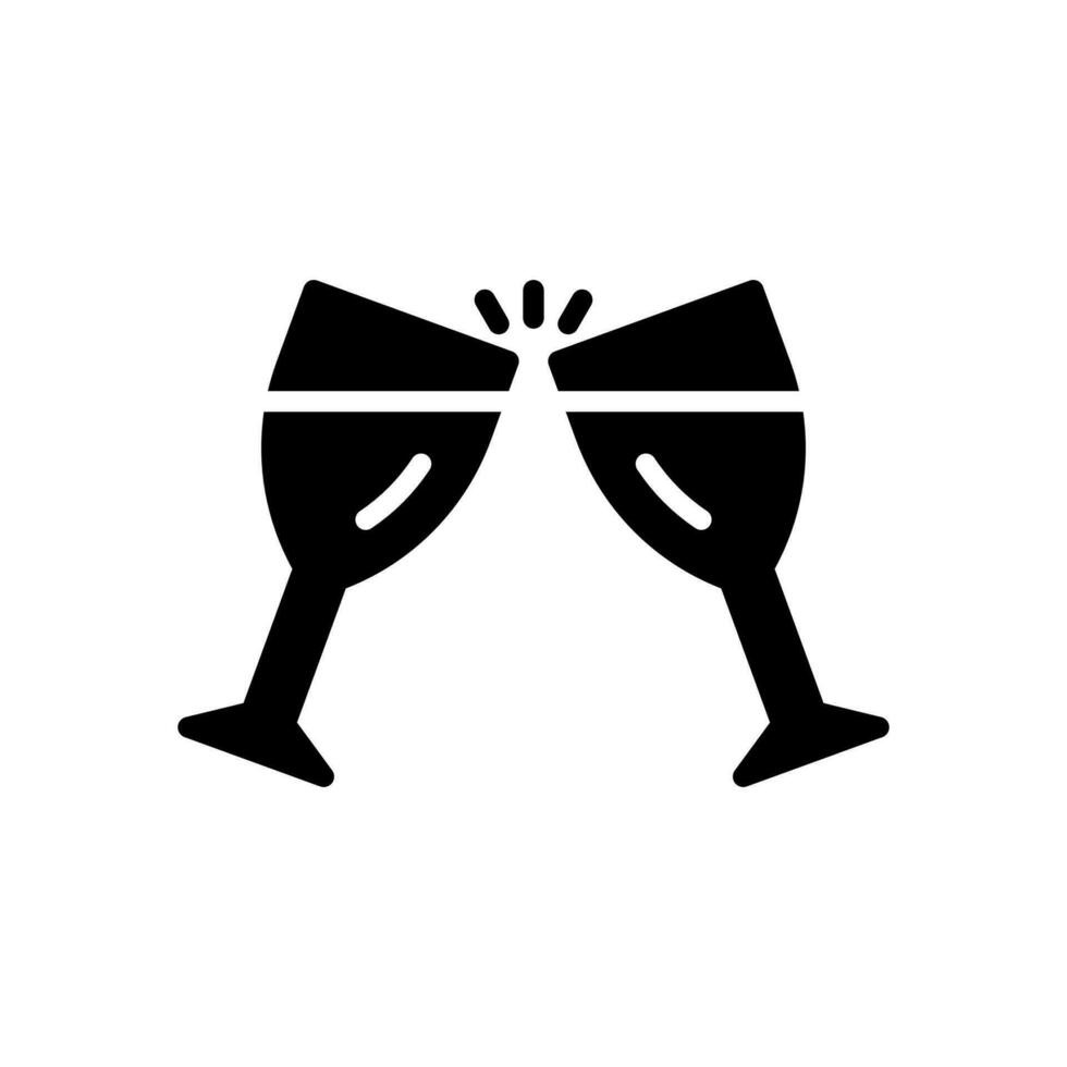 cheers icon for your website, mobile, presentation, and logo design. vector