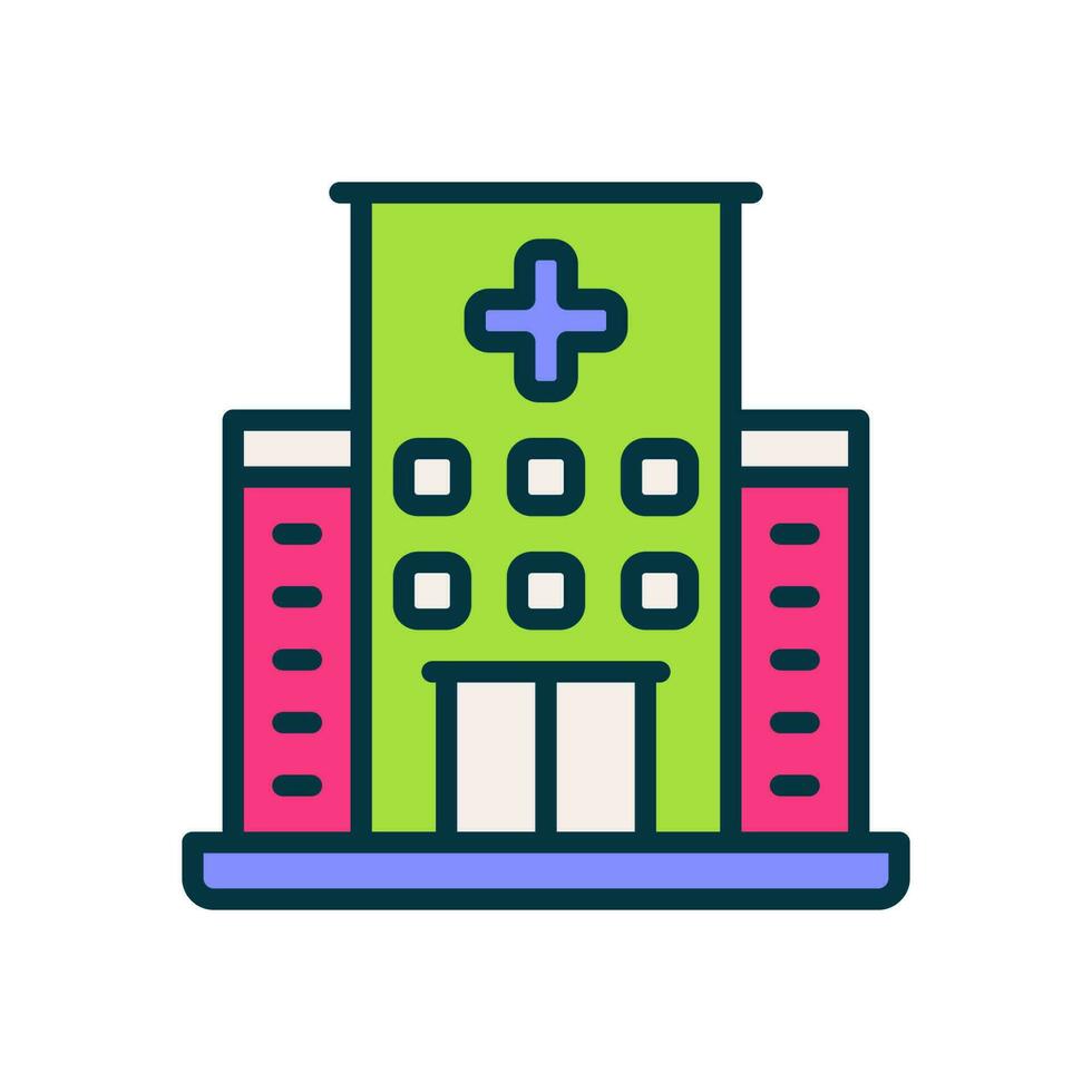hospital icon for your website, mobile, presentation, and logo design. vector