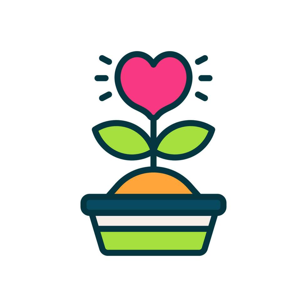 plant icon for your website, mobile, presentation, and logo design. vector