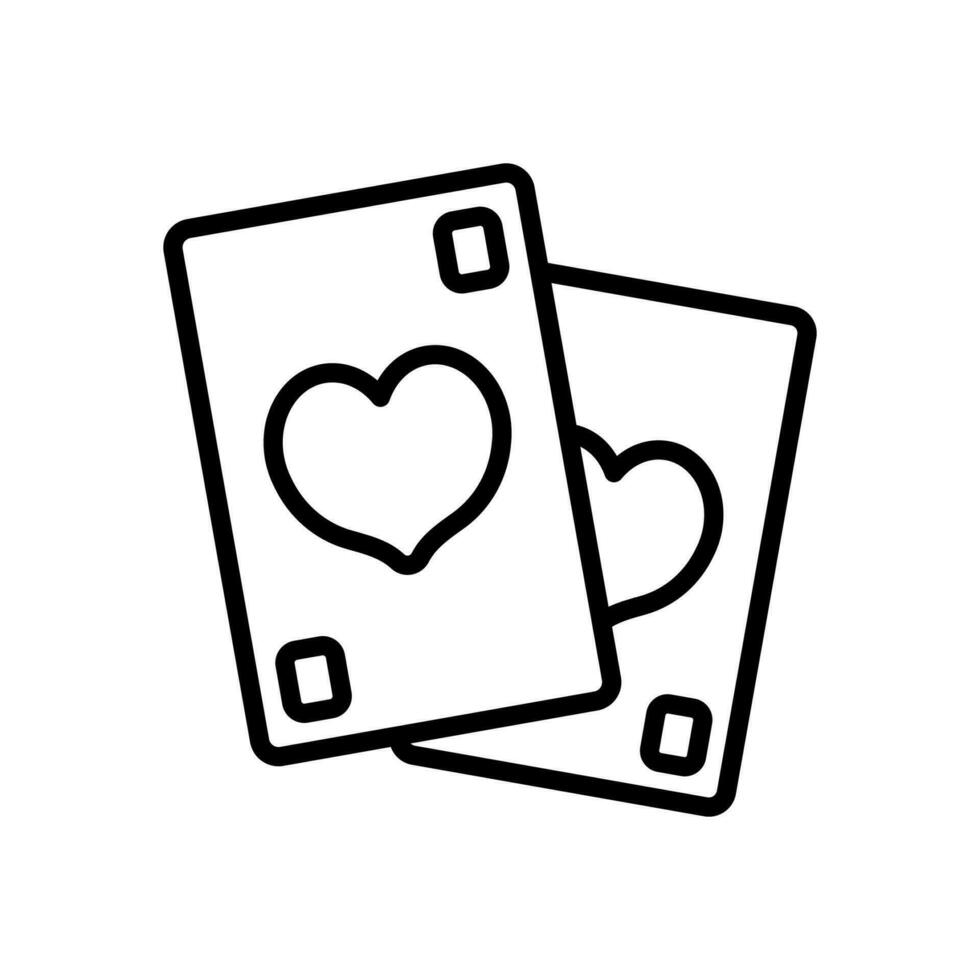 playing card icon for your website, mobile, presentation, and logo design. vector