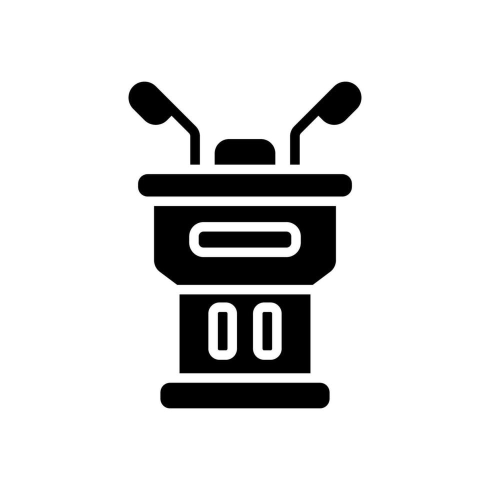 podium icon for your website, mobile, presentation, and logo design. vector