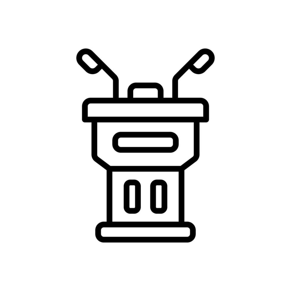 podium icon for your website, mobile, presentation, and logo design. vector