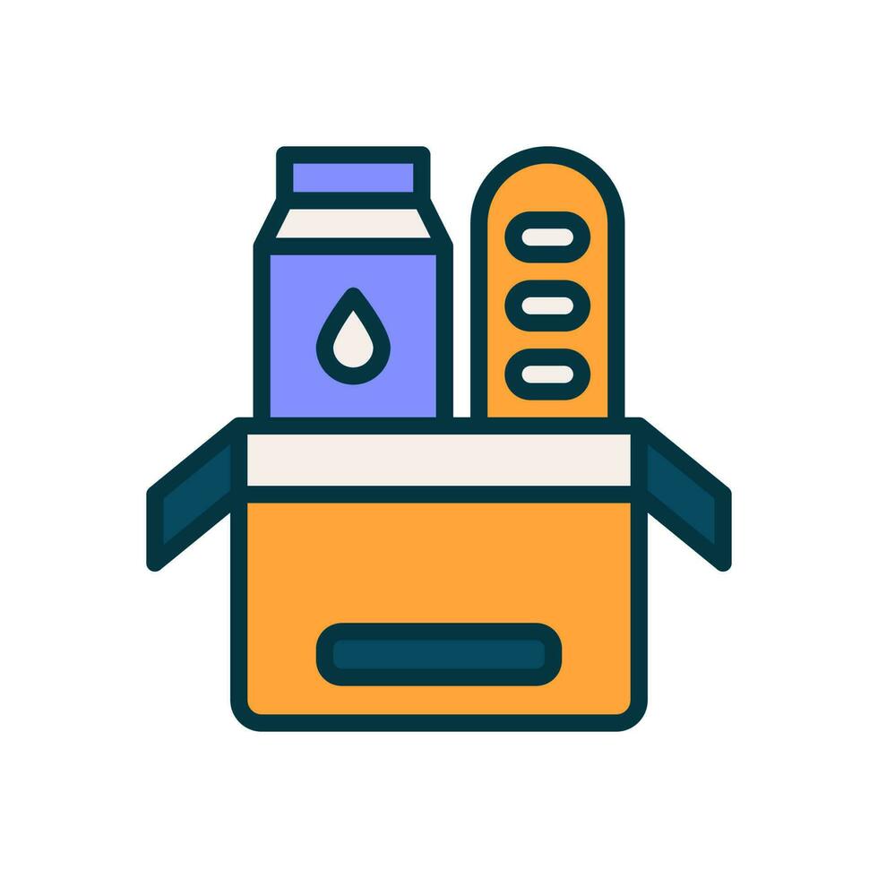 food donation icon for your website, mobile, presentation, and logo design. vector