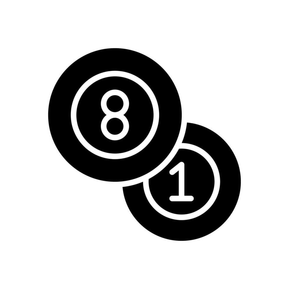 billiard icon for your website, mobile, presentation, and logo design. vector