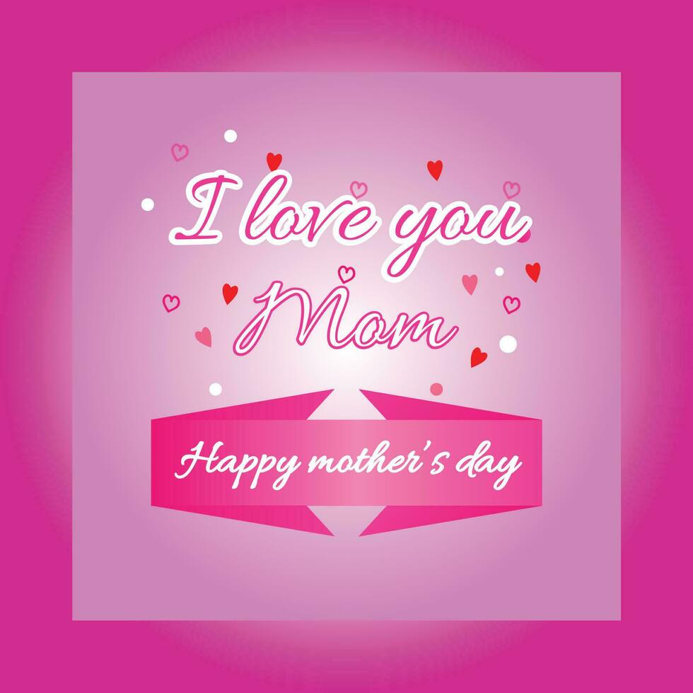 Happy mother's day vector