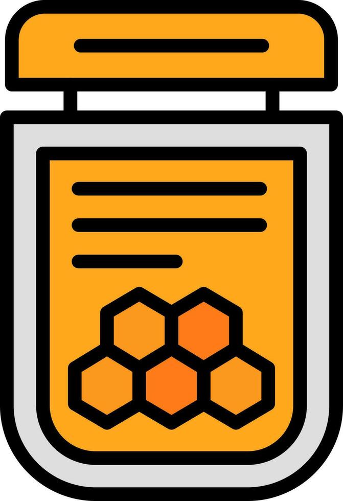 diseño de icono de vector de miel