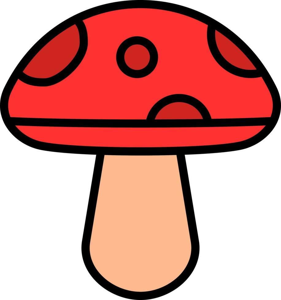 Fungus Vector Icon Design