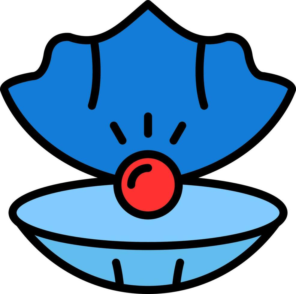 Clam Vector Icon Design
