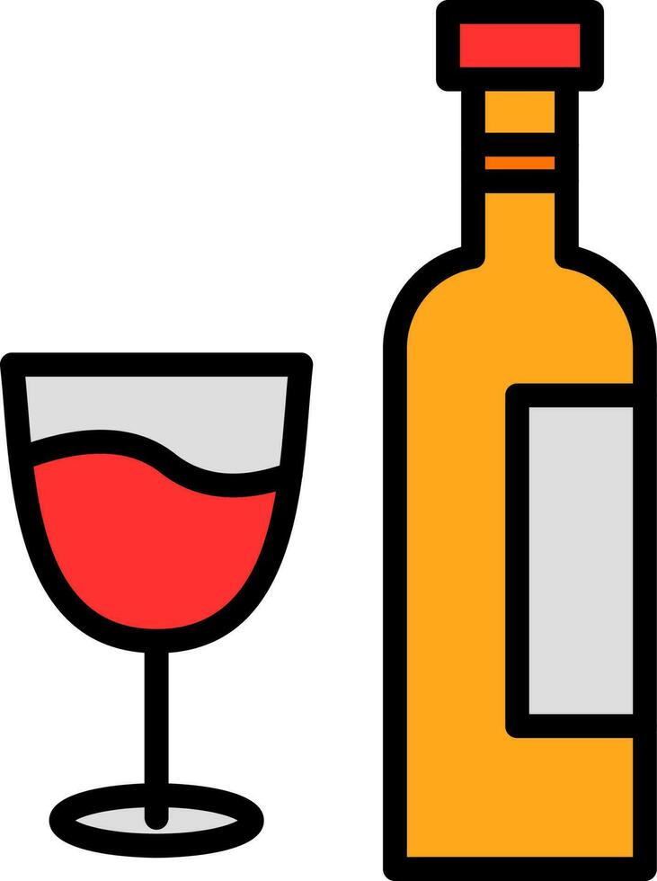 Wine Vector Icon Design