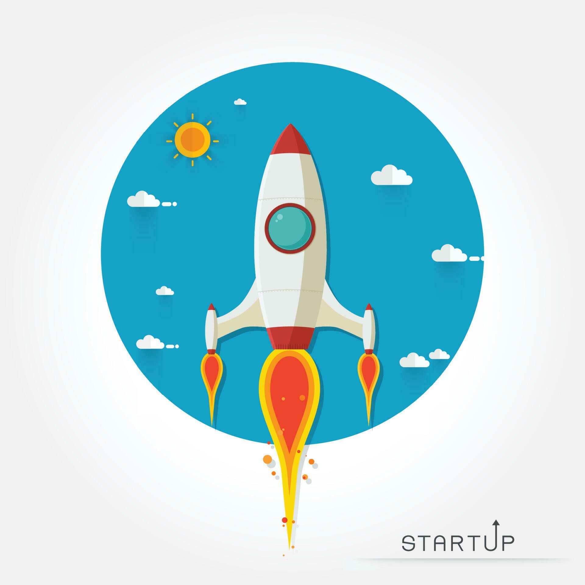 Launched Vector File Rocket launch vector 23669066 Vector Art at Vecteezy