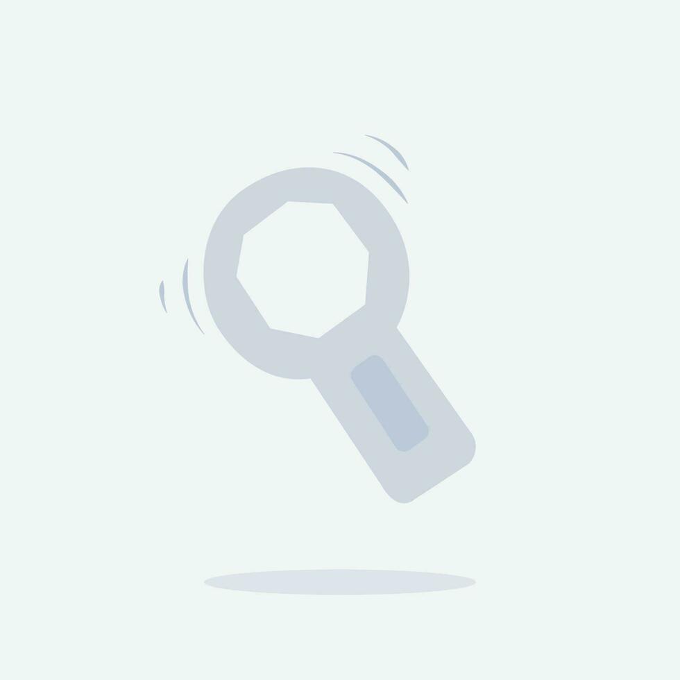spanner flat design and illustration. vector