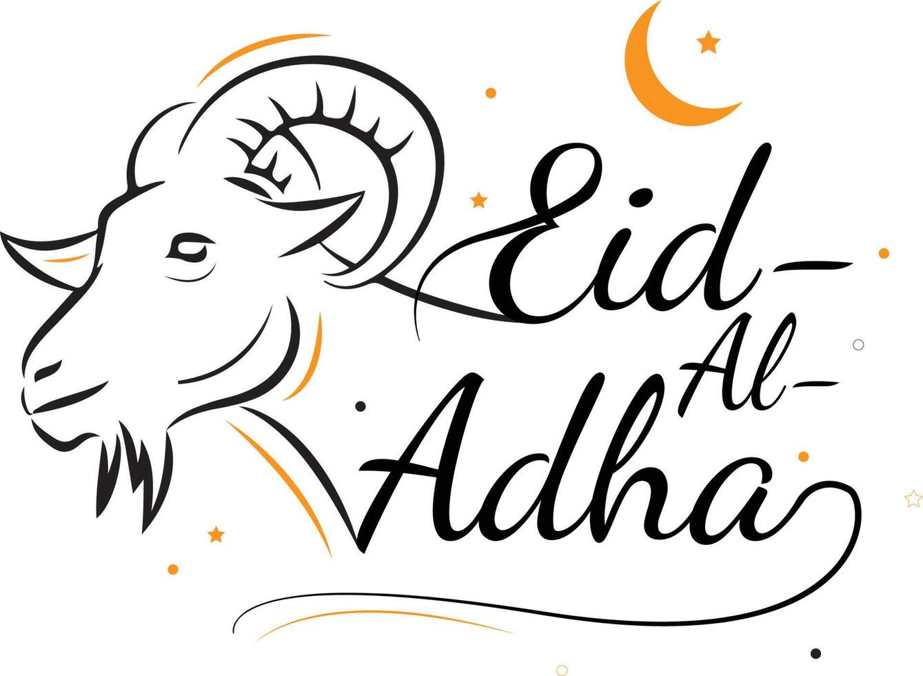 Eid Al Adha, eid mubarak, Happy Eid, Bakra Eid 23670453 Vector Art ...