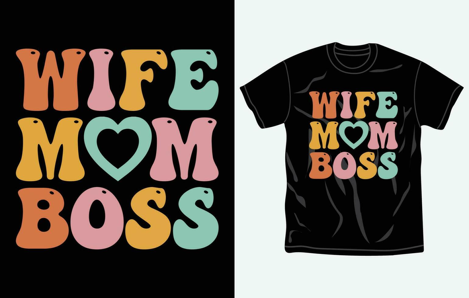 Mothers day t-shirt design, quotes, Mom t-shirt, typography tshirt vector Graphic, Fully editable and printable vector template.