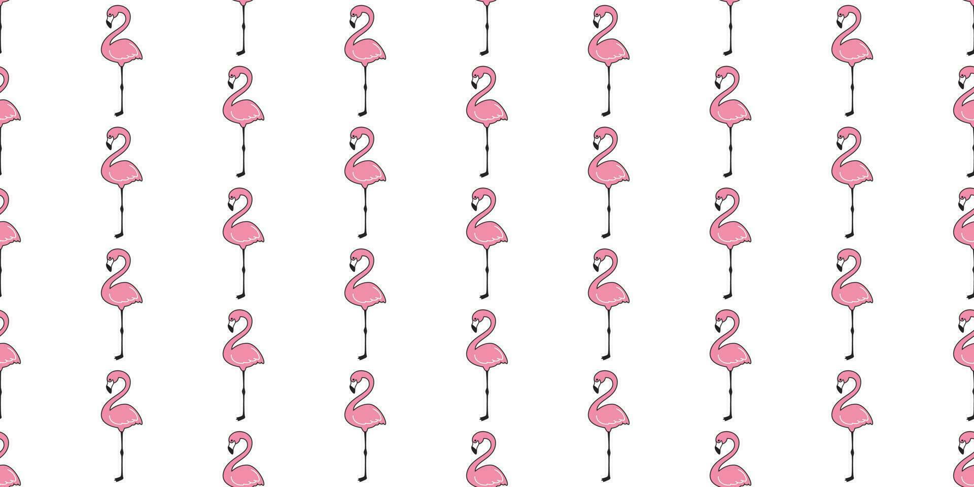 flamenco sin costura modelo vector rosado flamencos tropical bufanda aislado loseta antecedentes repetir fondo de pantalla dibujos animados ilustración