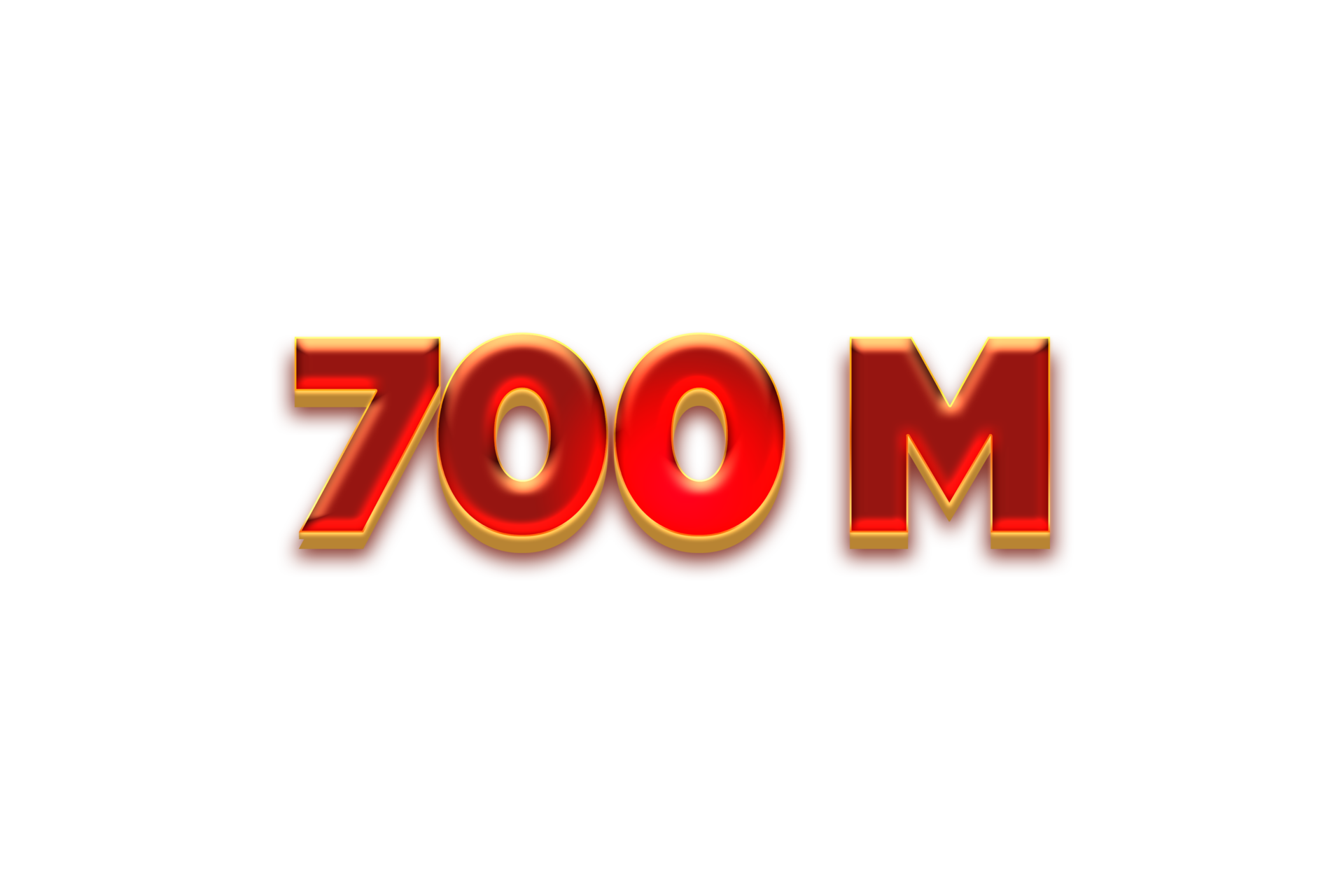 700 Million Subscribers Celebration Greeting Number With Waves Design 700-million-subscribers-celebration-greeting-number-with-waves-design